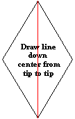 mark center of trmplate