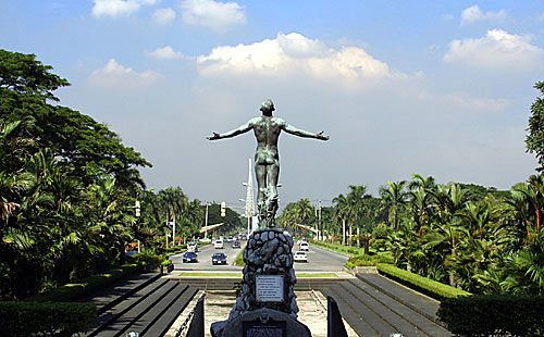 "The Oblation" by Guillermo Tolentino has long been the symbol of University of the Philippines - a man offering himself to society