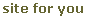 a site for friends ... a site for you