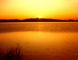 Sunrise in southern Oregon, near Doris, CA