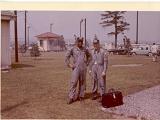 421st hose reel operators from C-Flight while TDY to Vietnam.