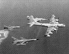 421st refueling over Wake Island on their way to Vietnam in 1963.