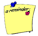 Reminder Clipart