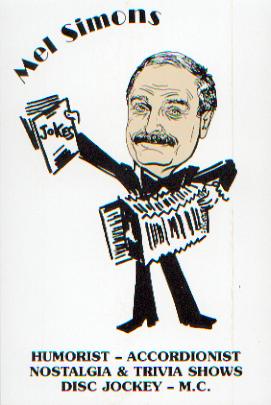Mel Simons postcard