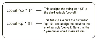 shell arguments