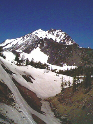 North Sister's major drainage