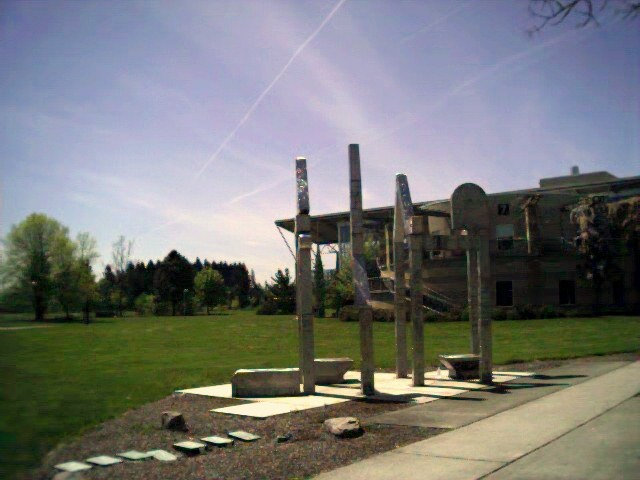Art Structure at PCC Rock Creek Campus