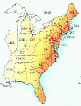 map of railroads in 1840