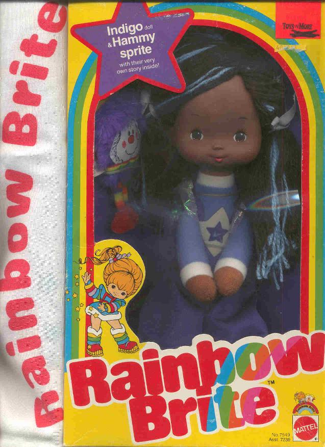 rainbow brite indigo doll