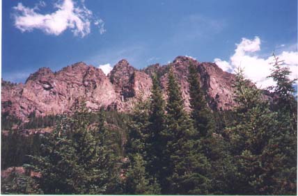 near hyalite reservoir
