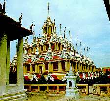 Wat Ratchanatdaram,Bangkok, Thailand.