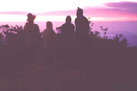 Gunung Trusmadi sunrise