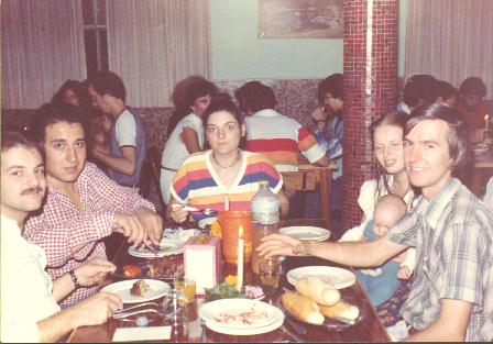 Jonattan y Miriam, Graciela (Ruth), Ricardo (Lázaro) y Eduardo Lause (Benjamín)
