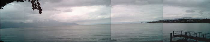 Lake Geneva from Montreaux