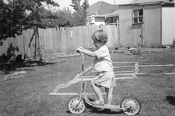 Dianne and scooter