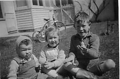Three children