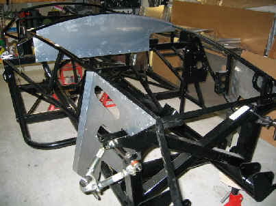 First rivets are placed