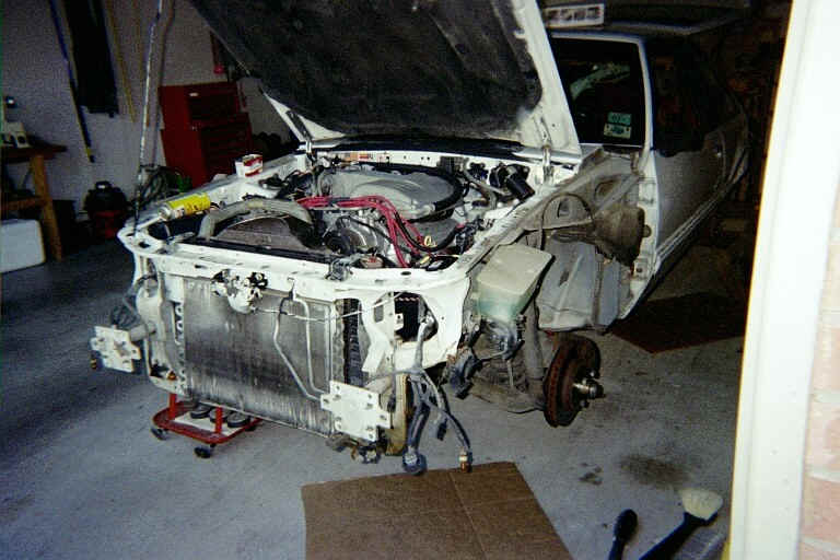 pulling the engine
