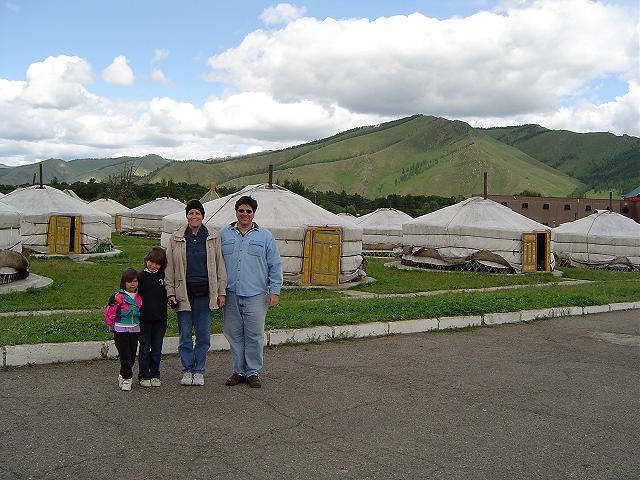 At a gher camp near Ulaan Baatar, Mongolia, July 2004