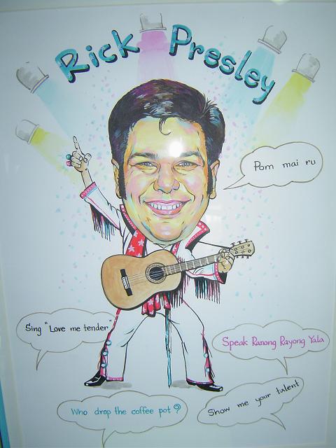 Gift from Thai staff for 40th birthday.  Thank you.  Thank you very much.