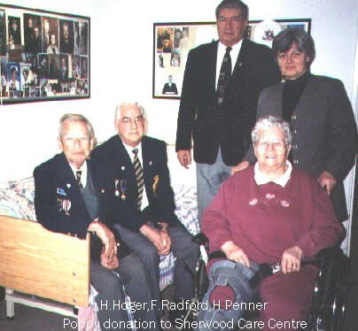 [Poppy donation to Sherwood Care Centre]