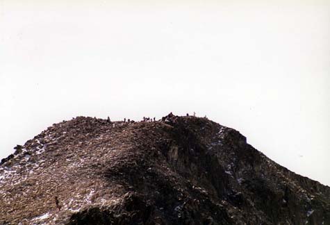 Paso de Mahoma desde Collado Coronas