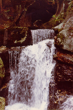 Water fall at white mountain