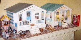 Beach huts