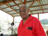 Rt Rev James H Ottley Interim Bishop of Honduras at Altar Site.jpg (134924 bytes)