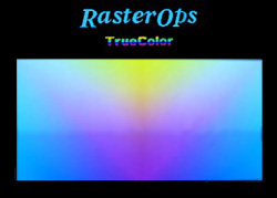 RasterOps Color Board 264 start up screen