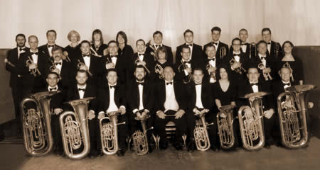 Photo of the band at Blackpool