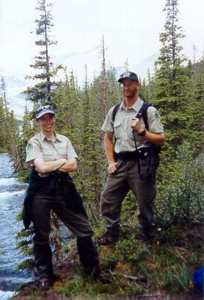 The Park Rangers stop by.