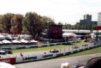Cars entering pit lane