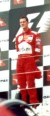 Race winner Schumacher