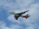 Qantas 747 flypast