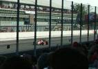 Ferrari on main straight