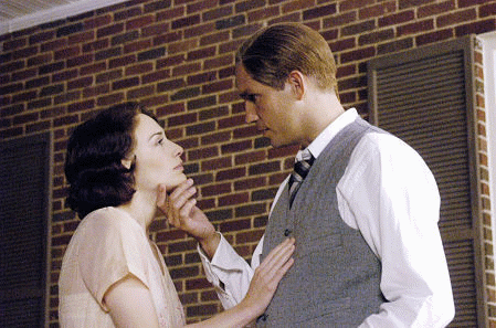 Mr Caviezel and Ms Claire Forlani as Mr and Mrs Bobby Jones