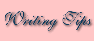 Writing Tips title graphic