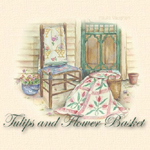 Tulips & Flower Basket