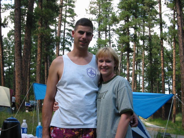 Brent & Joy at Sheridan Lake - Aug 31st, 2001