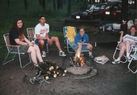 Jodi, Brent, Stacey, Carol - Aug 1997