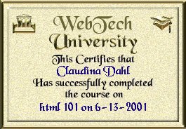 HTML 101 Diploma