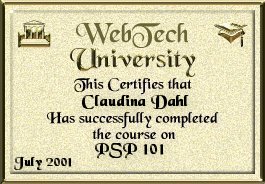 PSP 101 Diploma
