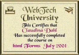 WTU Forms Diploma