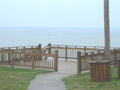 deck overlooking the lake
