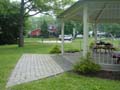 wedding gazebo walkway