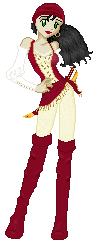 So she didn't win, oh well, I still like my pirate :P
