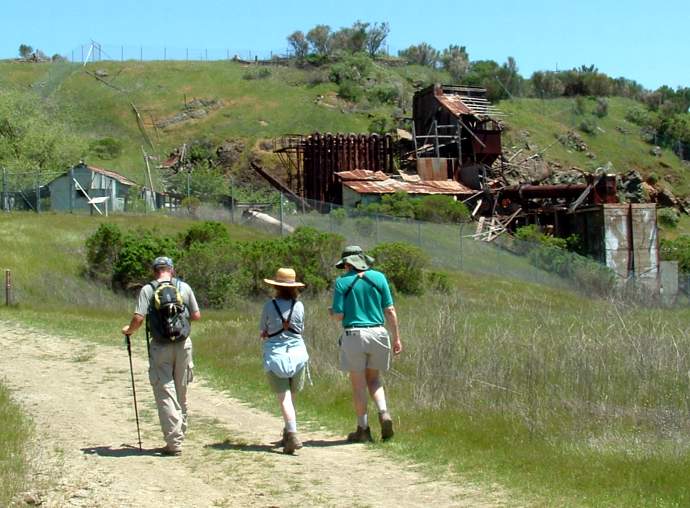 Mine Hill Rotary Furnace, Almaden Quicksilver