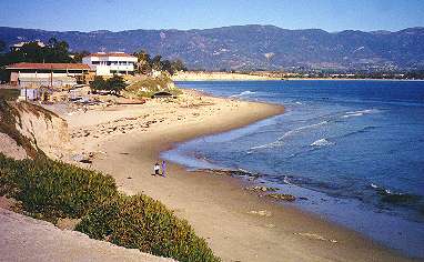 UCSB Marine Science Institute, campus beach, Goleta Beach