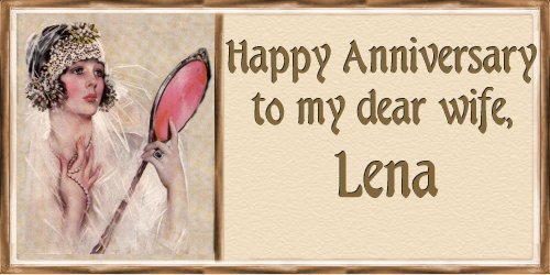 To Lena From Rick Welcome